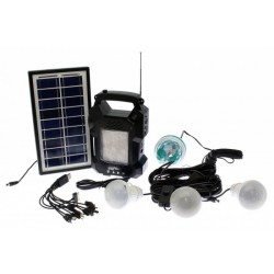 Bec solar cu kit incarcare GSM